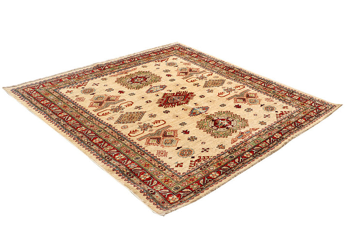 Wheat Kazak 5' 10 x 5' 8 - No. 65031 - ALRUG Rug Store