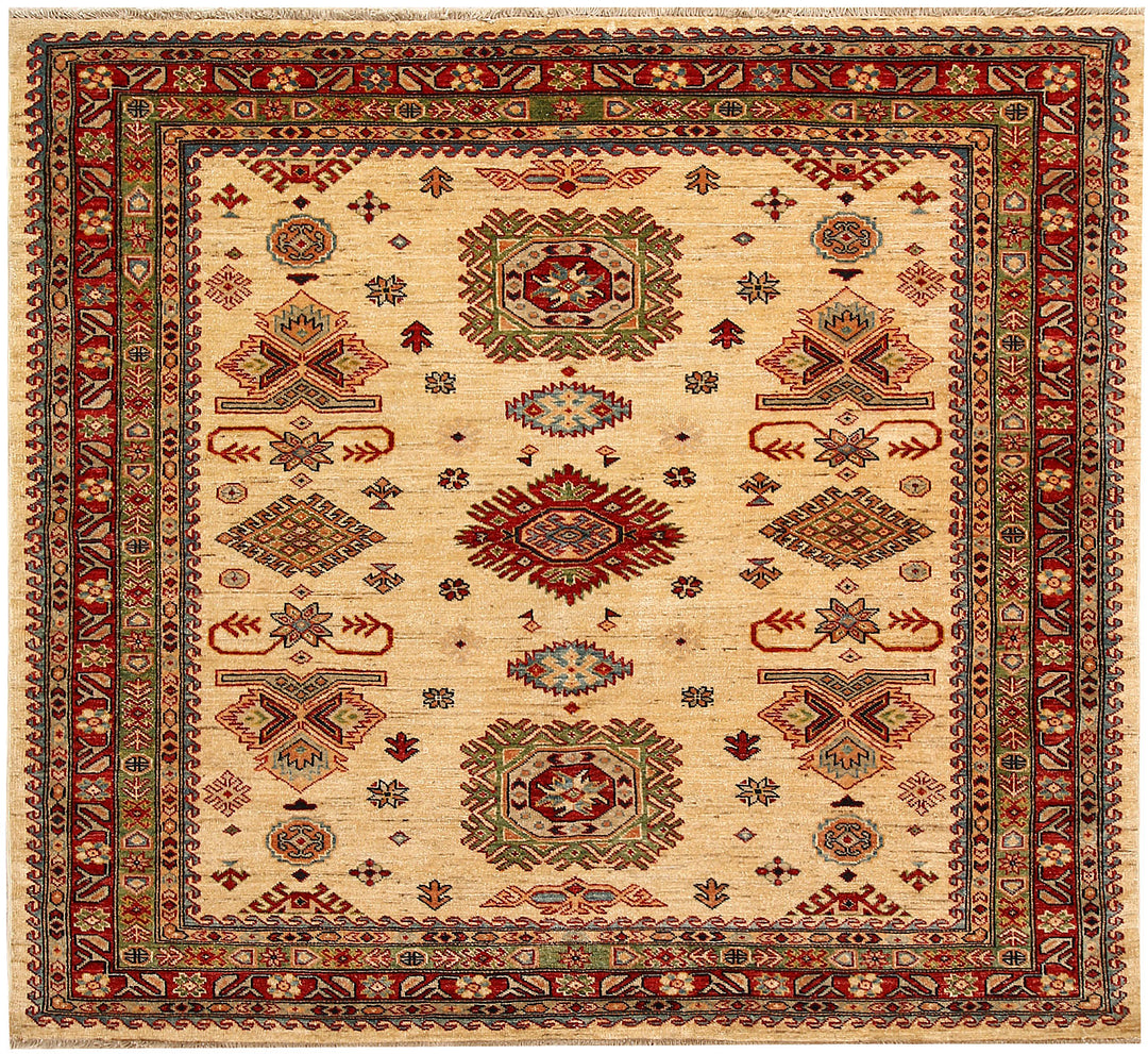 Wheat Kazak 5' 10 x 5' 8 - No. 65031 - ALRUG Rug Store