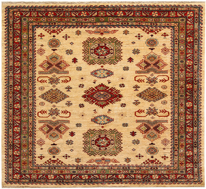 Wheat Kazak 5'  10" x 5'  8" - No. QA70902