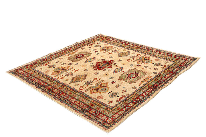 Wheat Kazak 5' 10 x 5' 11 - No. 65032 - ALRUG Rug Store