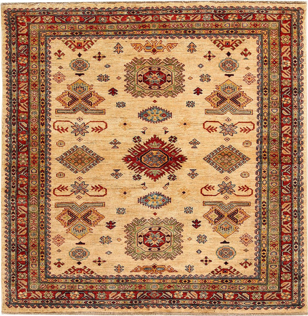 Wheat Kazak 5' 10 x 5' 11 - No. 65032 - ALRUG Rug Store