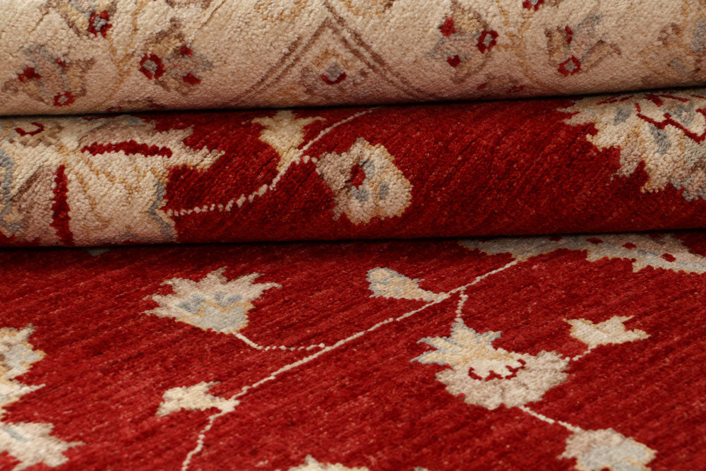 Firebrick Ziegler 9' x 11' 11 - No. 65039 - ALRUG Rug Store