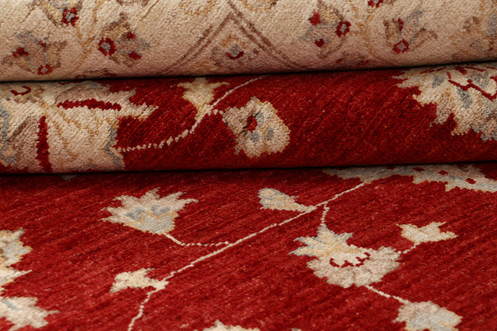 Firebrick Ziegler 9' x 11' 11 - No. 65039 - ALRUG Rug Store