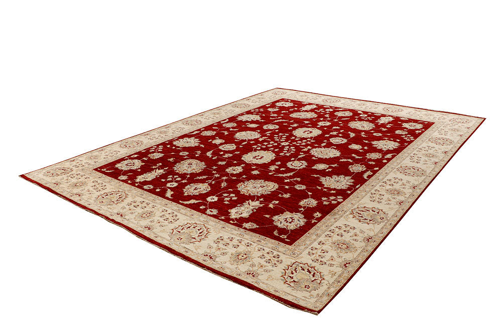 Firebrick Ziegler 9' x 11' 11 - No. 65039 - ALRUG Rug Store