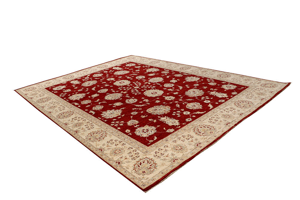 Firebrick Ziegler 9' x 11' 11 - No. 65039 - ALRUG Rug Store