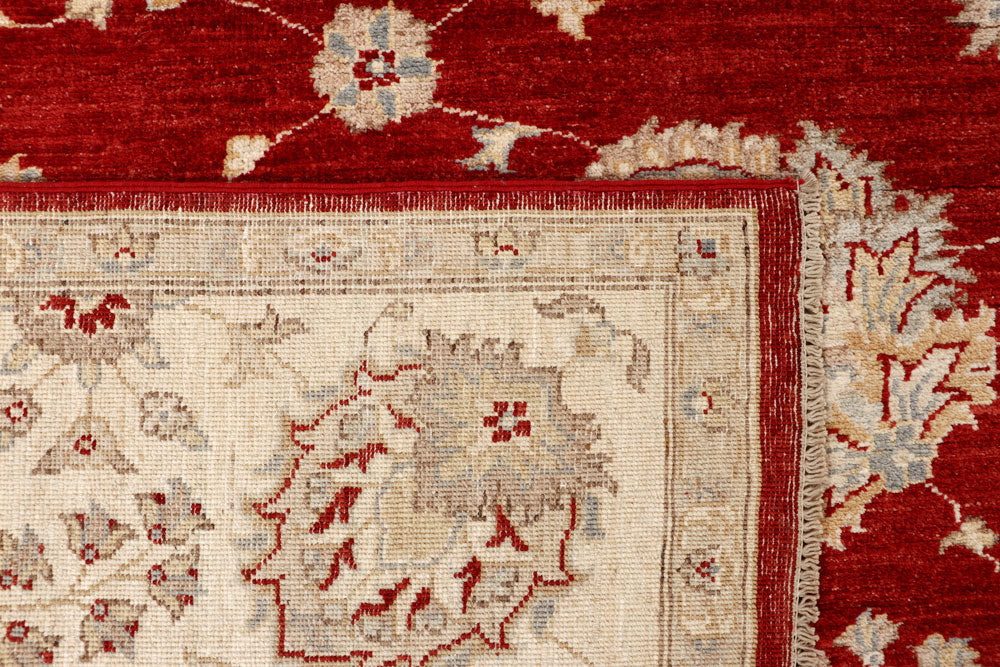 Firebrick Ziegler 9' x 11' 11 - No. 65039 - ALRUG Rug Store