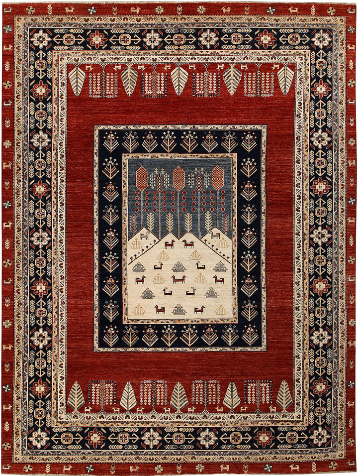 Brown Oushak 9' x 11' 11 - No. 65040 - ALRUG Rug Store