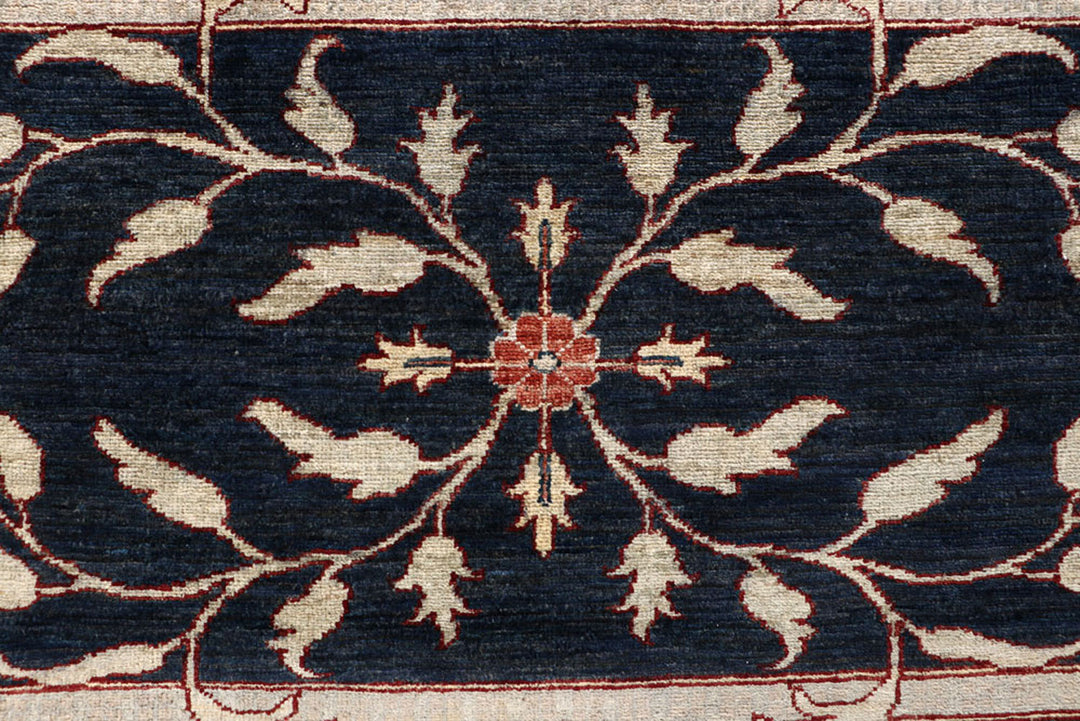 Midnight Blue Oushak 8'  11" x 11'  8" - No. QA98367