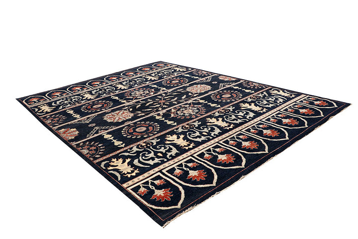 Midnight Blue Oushak 8' 11 x 11' 8 - No. 65041 - ALRUG Rug Store