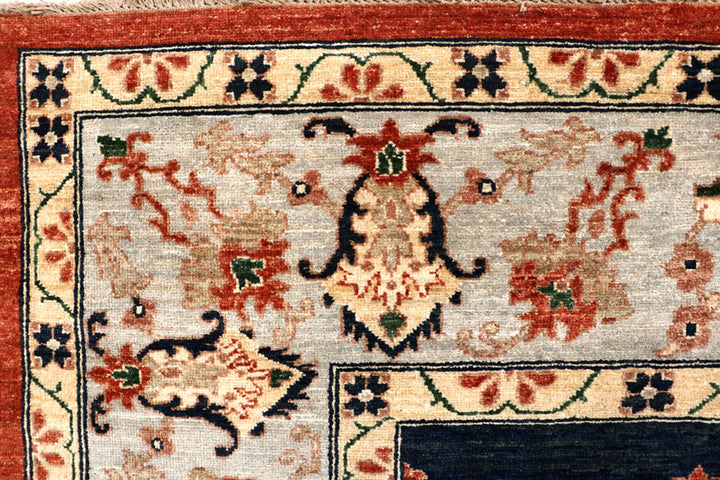 Multi Colored Ziegler 8'  10" x 11'  6" - No. QA36033