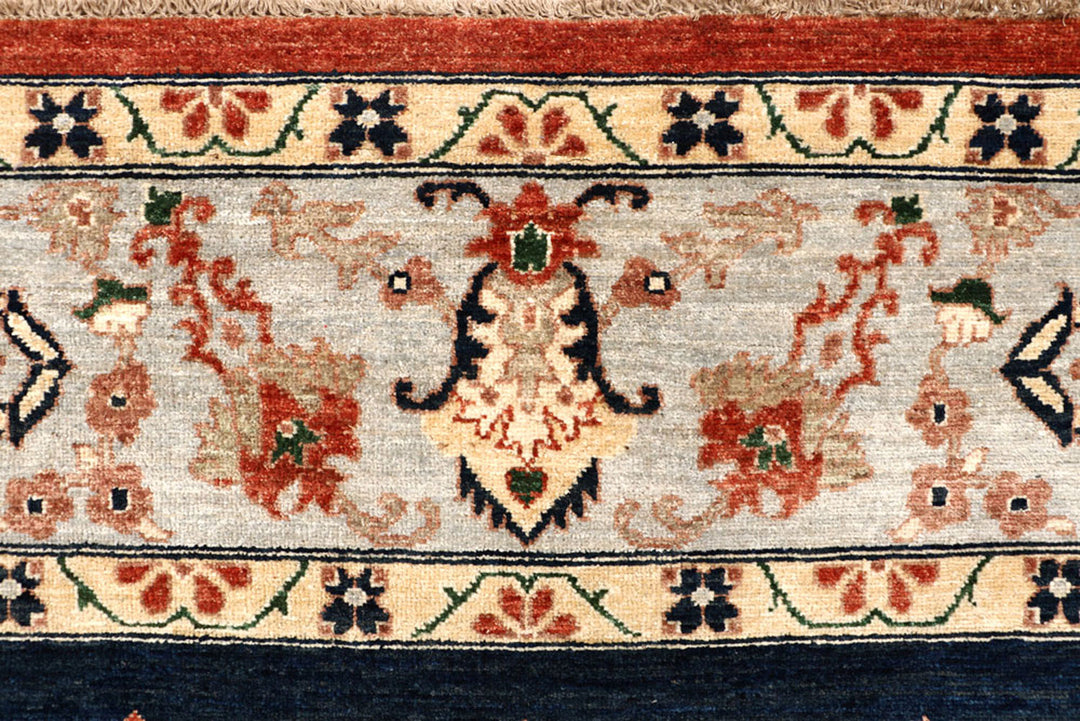 Multi Colored Ziegler 8'  10" x 11'  6" - No. QA36033