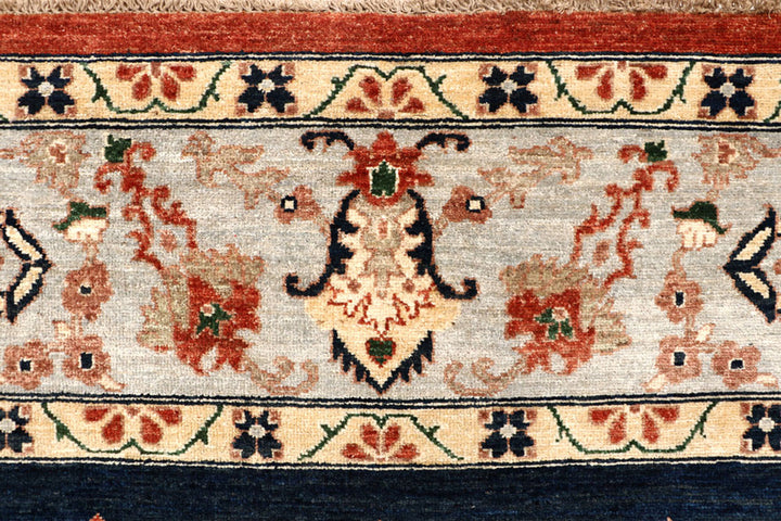 Multi Colored Ziegler 8'  10" x 11'  6" - No. QA36033