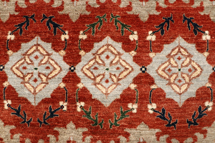 Multi Colored Ziegler 8' 10 x 11' 6 - No. 65042 - ALRUG Rug Store