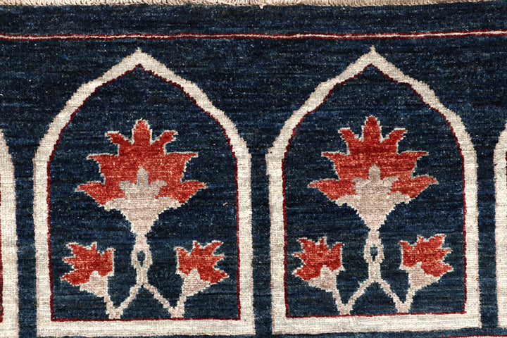 Midnight Blue Oushak 9' 1 x 11' 3 - No. 65043 - ALRUG Rug Store