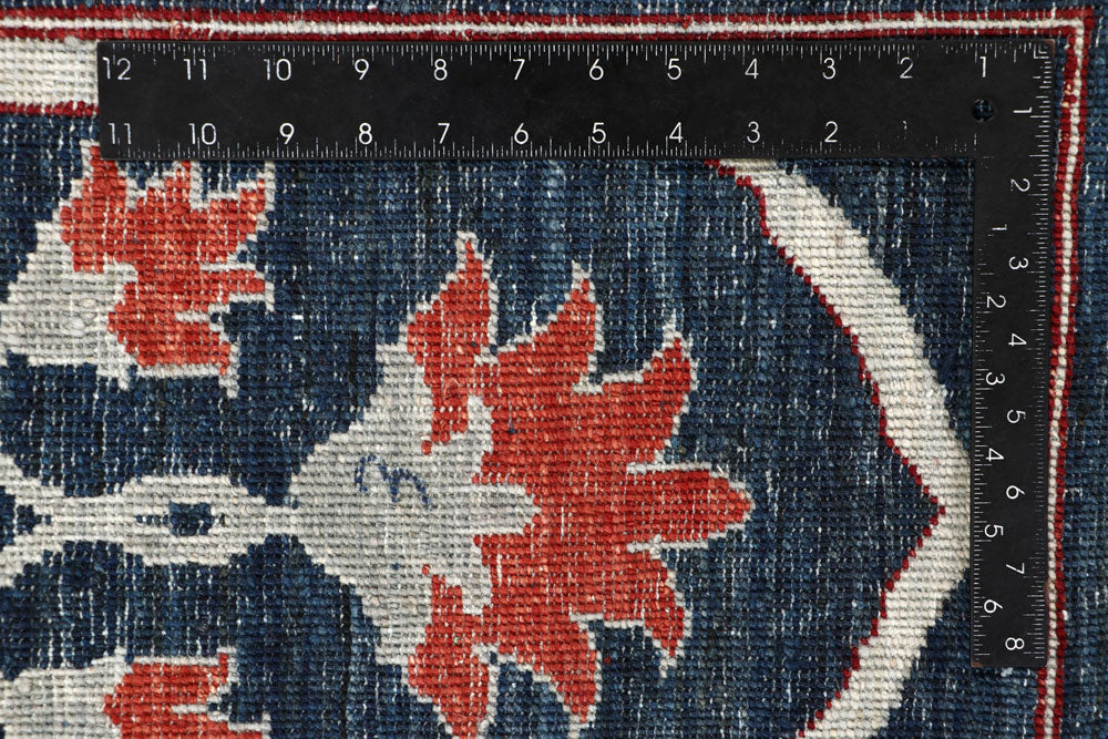 Midnight Blue Oushak 9' 1 x 11' 3 - No. 65043 - ALRUG Rug Store