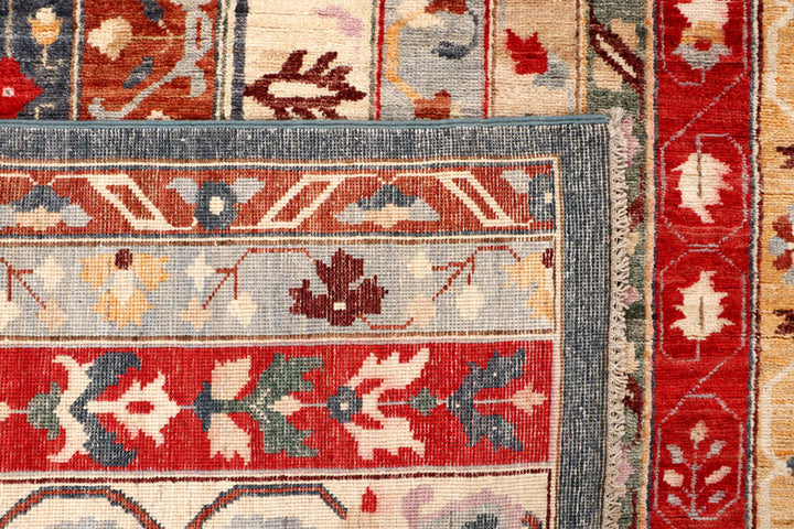 Multi Colored Shawl 9'  1" x 11'  7" - No. QA41315