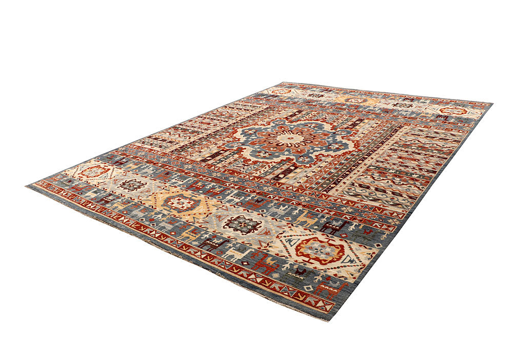 Multi Colored Oushak 8' 9 x 11' 8 - No. 65047 - ALRUG Rug Store
