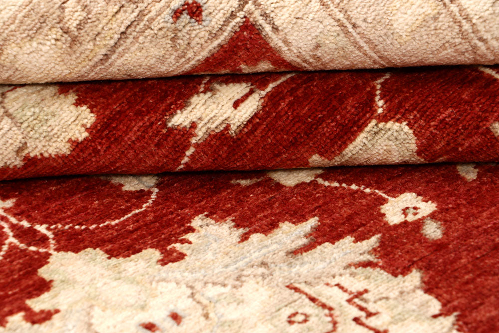 Firebrick Ziegler 9' 2 x 11' 10 - No. 65050 - ALRUG Rug Store