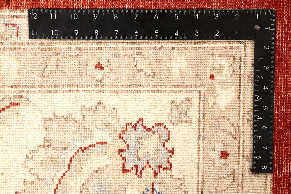 Firebrick Ziegler 9' 2 x 11' 10 - No. 65050 - ALRUG Rug Store