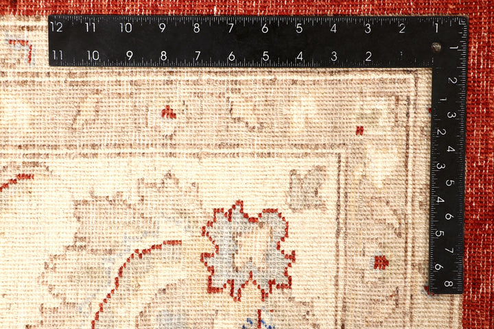 Firebrick Ziegler 9' 2 x 11' 10 - No. 65050 - ALRUG Rug Store