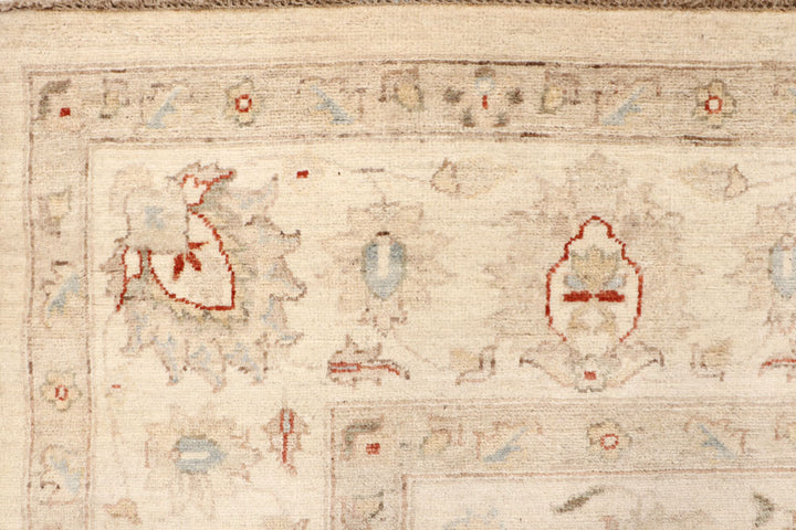 Blanched Almond Ziegler 8' 10 x 11' 9 - No. 65051 - ALRUG Rug Store