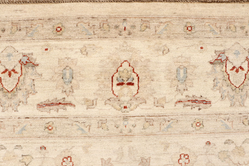 Blanched Almond Ziegler 8' 10 x 11' 9 - No. 65051 - ALRUG Rug Store