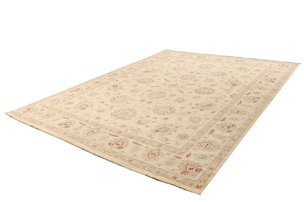 Blanched Almond Ziegler 8' 10 x 11' 9 - No. 65051 - ALRUG Rug Store