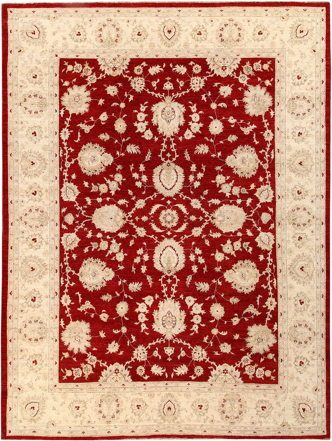 Firebrick Ziegler 9' 1 x 12' - No. 65052 - ALRUG Rug Store