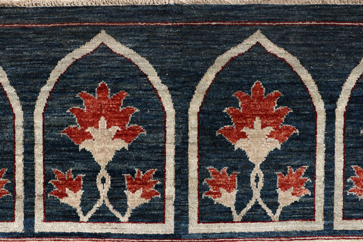 Midnight Blue Oushak 8' 9 x 11' 5 - No. 65054 - ALRUG Rug Store