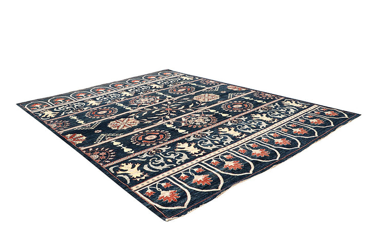 Midnight Blue Oushak 8' 9 x 11' 5 - No. 65054 - ALRUG Rug Store