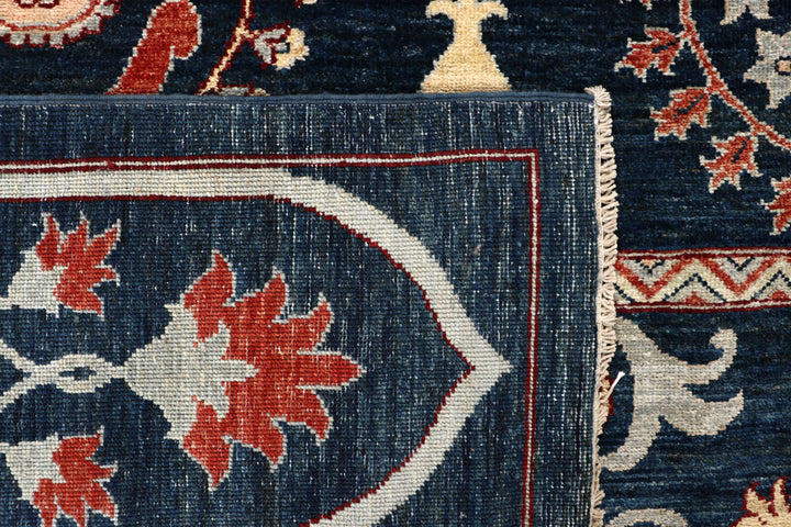 Midnight Blue Oushak 8' 9 x 11' 5 - No. 65054 - ALRUG Rug Store