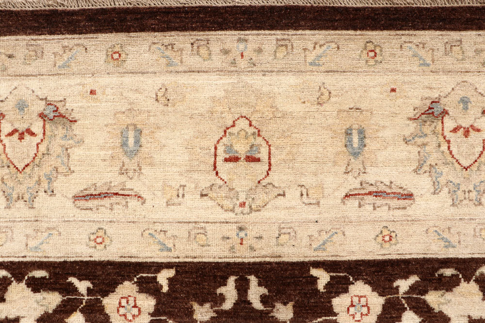 Saddle Brown Ziegler 8' 11 x 11' 10 - No. 65055 - ALRUG Rug Store