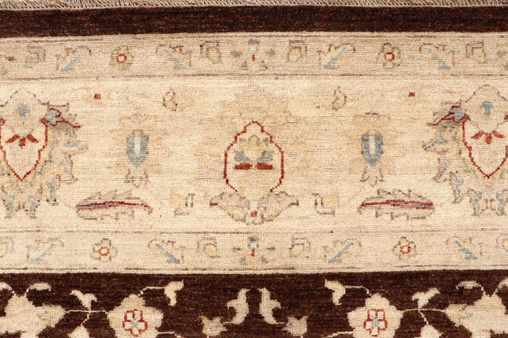 Saddle Brown Ziegler 8' 11 x 11' 10 - No. 65055 - ALRUG Rug Store