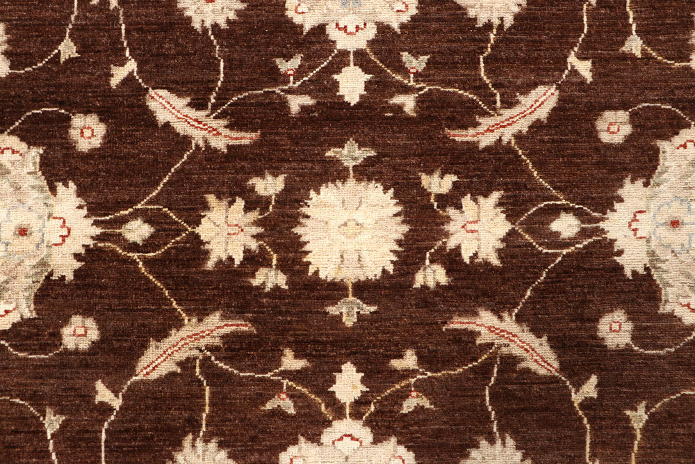 Saddle Brown Ziegler 8' 11 x 11' 10 - No. 65055 - ALRUG Rug Store
