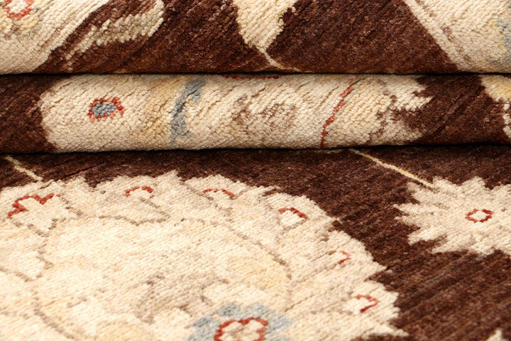 Saddle Brown Ziegler 8' 11 x 11' 10 - No. 65055 - ALRUG Rug Store