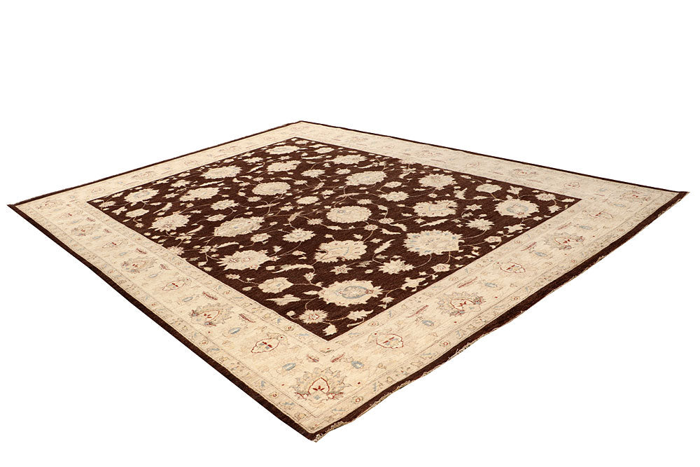 Saddle Brown Ziegler 8' 11 x 11' 10 - No. 65055 - ALRUG Rug Store