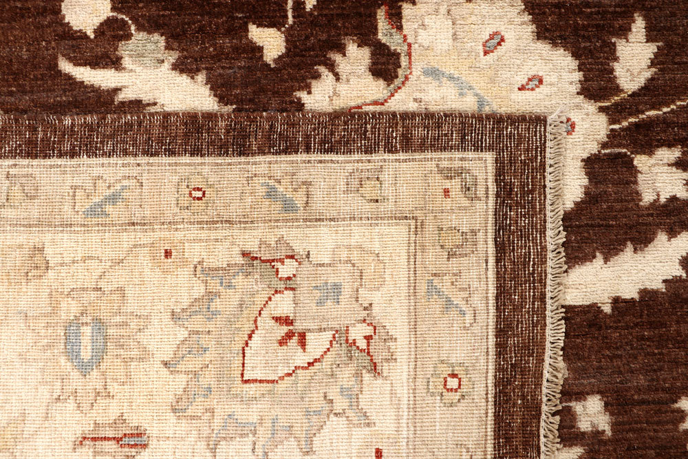 Saddle Brown Ziegler 8' 11 x 11' 10 - No. 65055 - ALRUG Rug Store