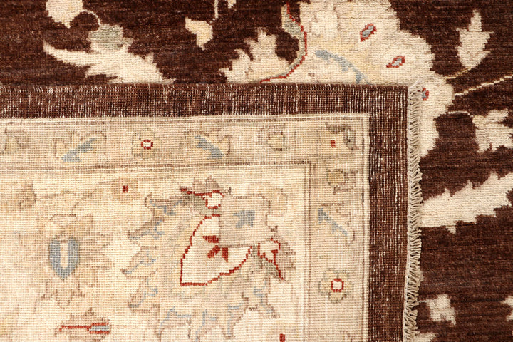 Saddle Brown Ziegler 8' 11 x 11' 10 - No. 65055 - ALRUG Rug Store