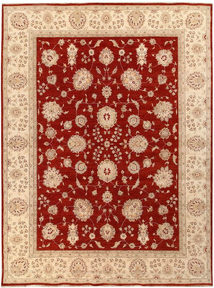 Firebrick Ziegler 8' 9 x 11' 9 - No. 65056 - ALRUG Rug Store