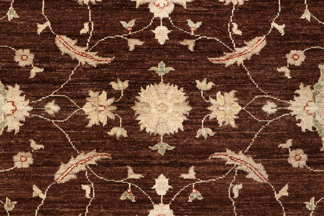 Saddle Brown Ziegler 9'  1" x 11'  11" - No. QA17636