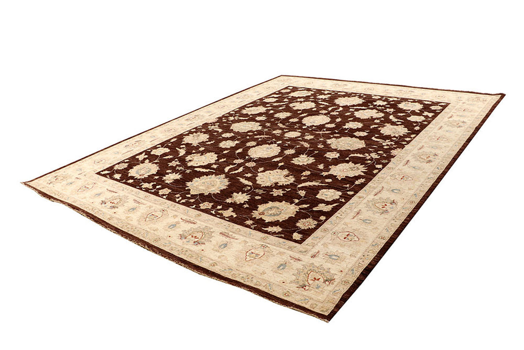 Saddle Brown Ziegler 9'  1" x 11'  11" - No. QA17636