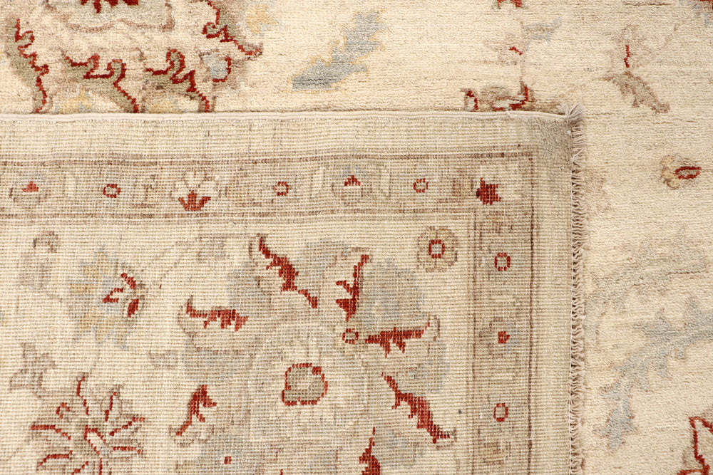 Blanched Almond Ziegler 8' 11 x 11' 10 - No. 65058 - ALRUG Rug Store