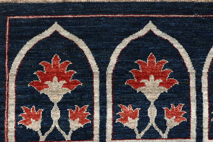 Midnight Blue Oushak 8' 10 x 11' 7 - No. 65060 - ALRUG Rug Store