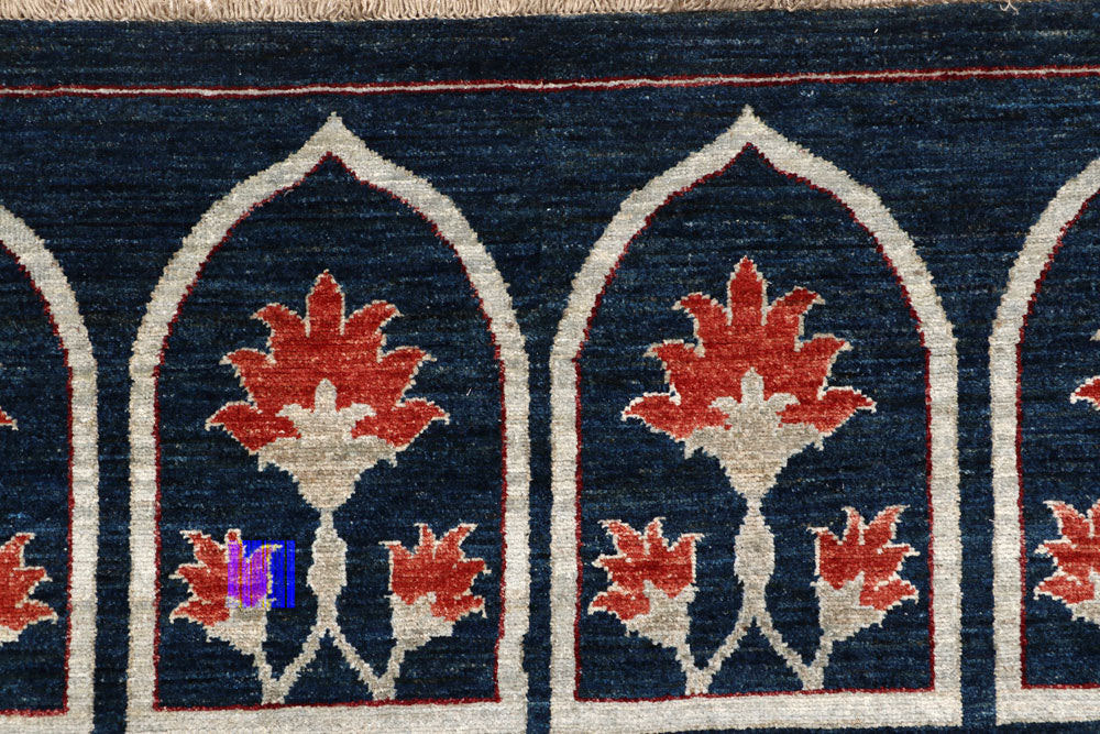 Midnight Blue Oushak 8' 10 x 11' 7 - No. 65060 - ALRUG Rug Store