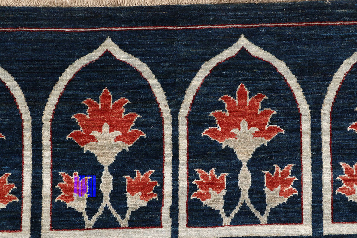 Midnight Blue Oushak 8' 10 x 11' 7 - No. 65060 - ALRUG Rug Store