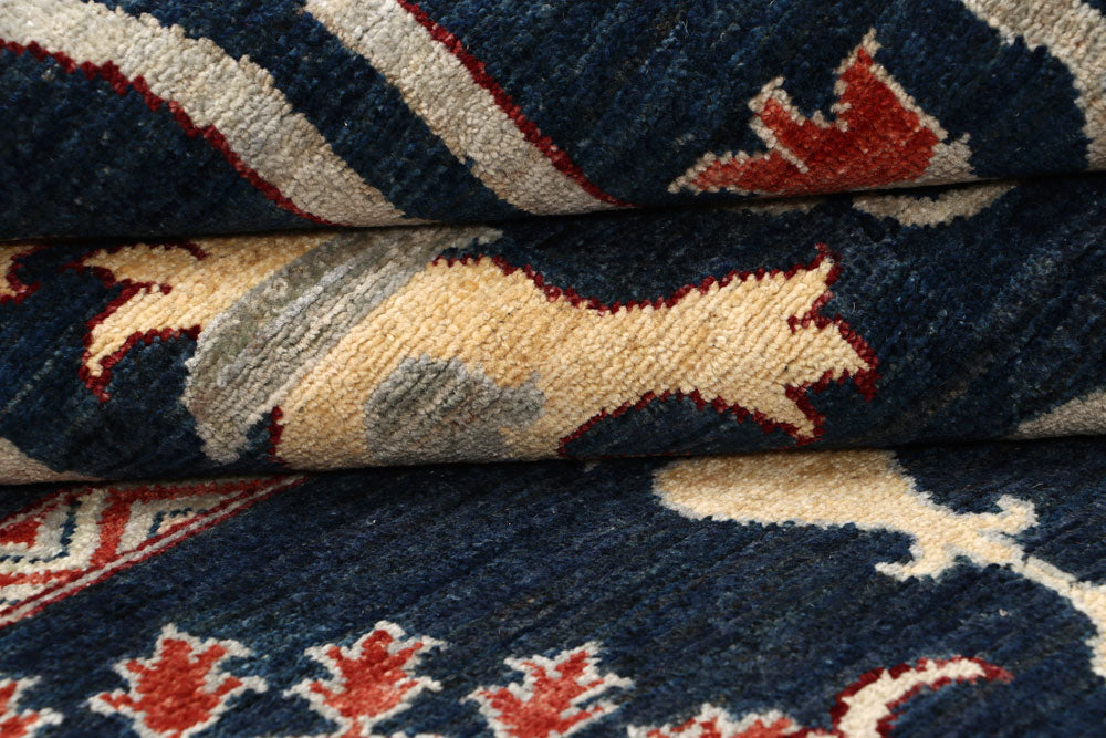 Midnight Blue Oushak 8' 10 x 11' 7 - No. 65060 - ALRUG Rug Store