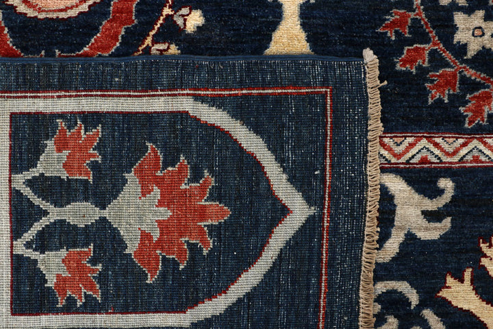 Midnight Blue Oushak 8' 10 x 11' 7 - No. 65060 - ALRUG Rug Store