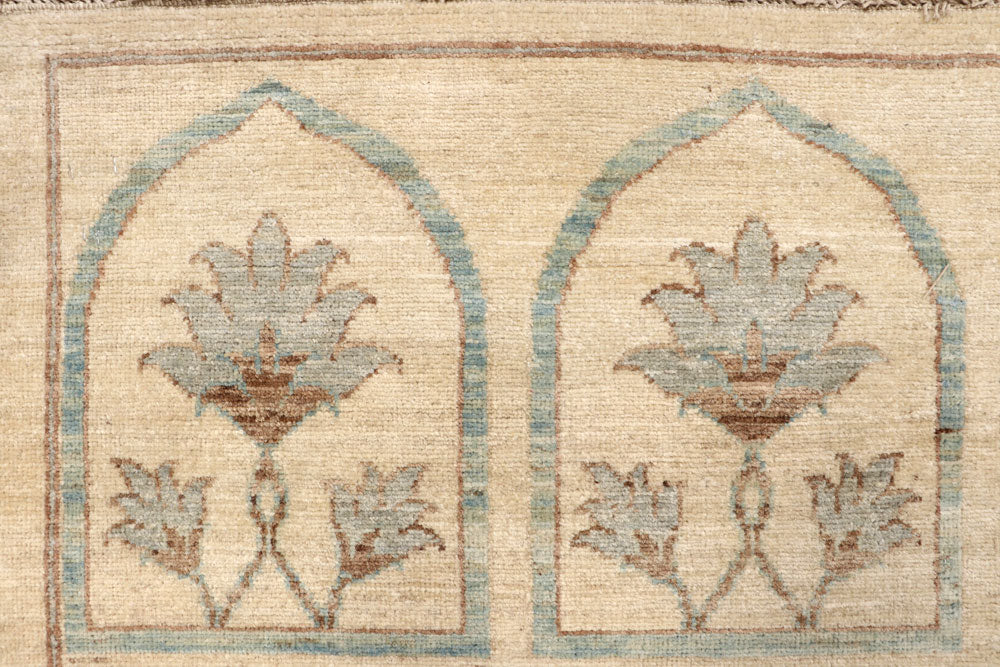 Blanched Almond Oushak 8' 10 x 11' 7 - No. 65061 - ALRUG Rug Store