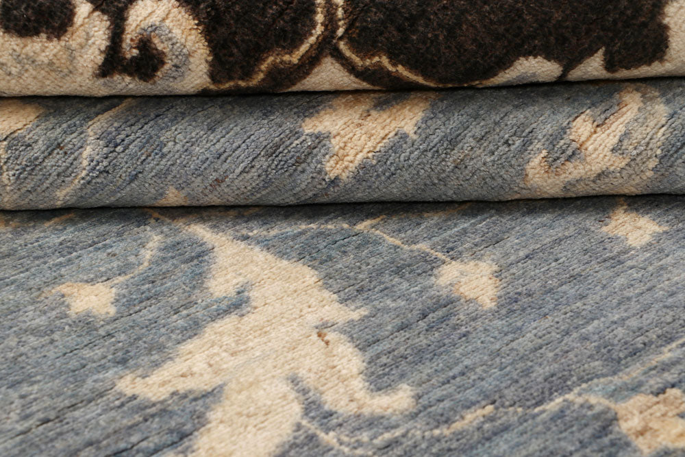 Dark Grey Ziegler 9' x 11' 10 - No. 65062 - ALRUG Rug Store