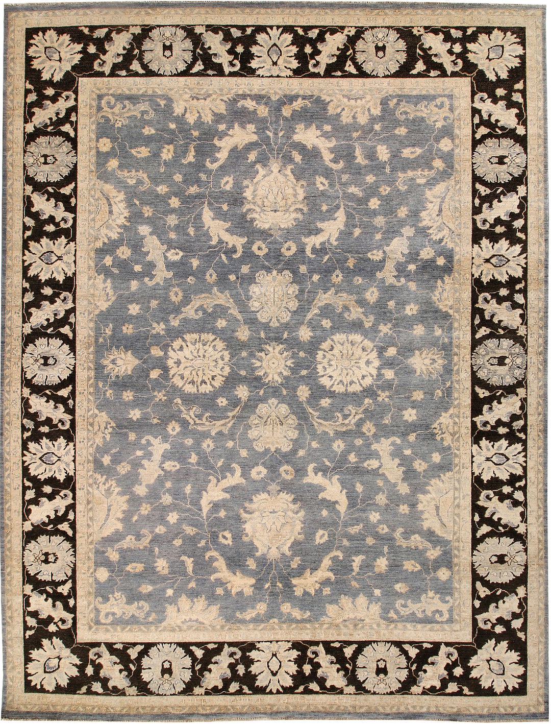 Dark Grey Ziegler 9' x 11' 10 - No. 65062 - ALRUG Rug Store
